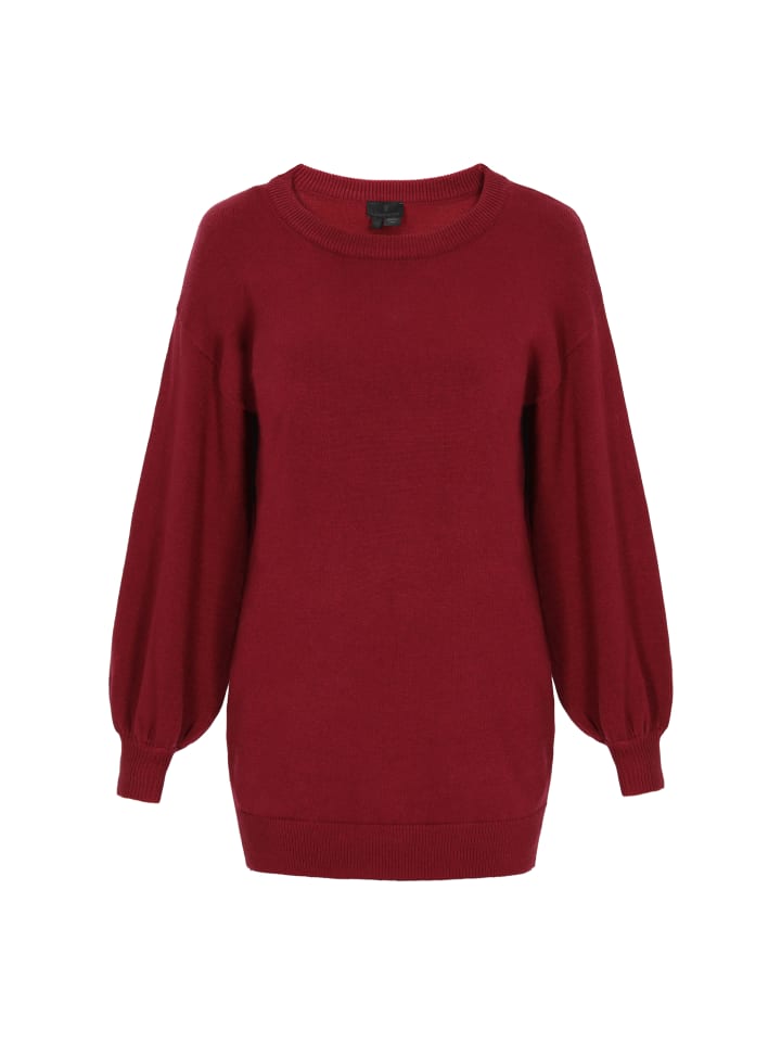 Женский свитер бордового цвета DreiMaster
Женский свитер бордового цвета DreiMaster