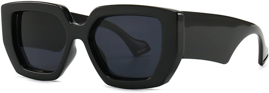 Винтажные квадратные солнцезащитные очки для женщин и мужчин, большая оправа, классические модные солнцезащитные очки с защитой от УФ-излучения UV400 MTZJH, Black Black
Винтажные квадратные солнцезащитные очки для женщин и мужчин, большая оправа, классические модные солнцезащитные очки с защитой от УФ-излучения UV400 MTZJH, Black Black