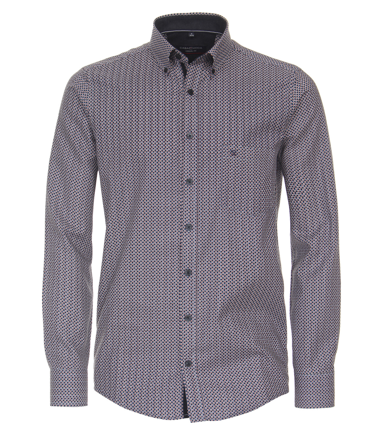 Рубашка CASAMODA Freizeit, темно красный
Рубашка CASAMODA Freizeit, темно красный