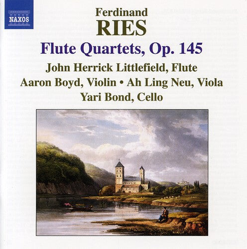 CD диск Ries / Littlefield / Boyd / Neu / Bond: Flute Quartets Op 145
CD диск Ries / Littlefield / Boyd / Neu / Bond: Flute Quartets Op 145