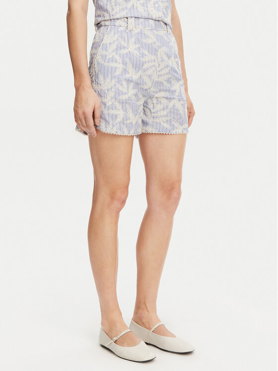 Шорты из ткани обычного кроя Fidelma 251142925136 Munthe, голубой
Шорты из ткани обычного кроя Fidelma 251142925136 Munthe, голубой