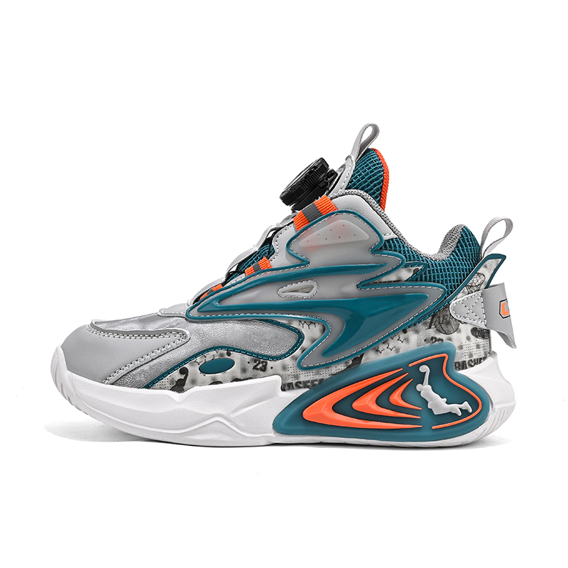 Детские баскетбольные кроссовки средней высоты с противоскользящей амортизацией и износостойкостью Izumi Chiryū, серый
Детские баскетбольные кроссовки средней высоты с противоскользящей амортизацией и износостойкостью Izumi Chiryū, серый