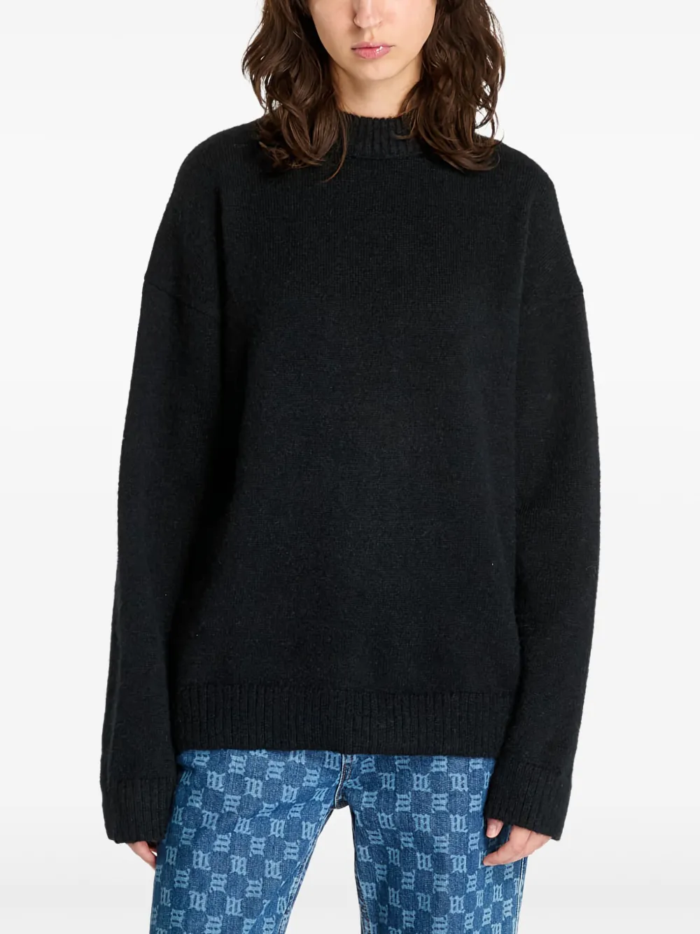 Джемпер с круглым вырезом Calvin Klein, черный
Джемпер с круглым вырезом Calvin Klein, черный