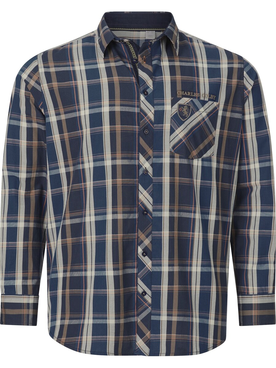 Удобная рубашка на пуговицах Charles Colby Duke Thorney, синий
Удобная рубашка на пуговицах Charles Colby Duke Thorney, синий