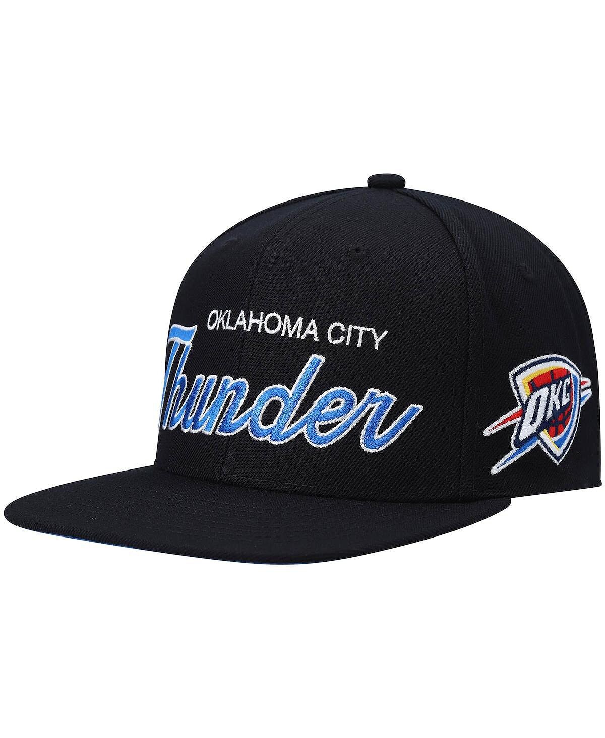 Мужская черная кепка Snapback Oklahoma City Thunder из твердой древесины Classics Script 2.0 Mitchell & Ness
Мужская черная кепка Snapback Oklahoma City Thunder из твердой древесины Classics Script 2.0 Mitchell & Ness