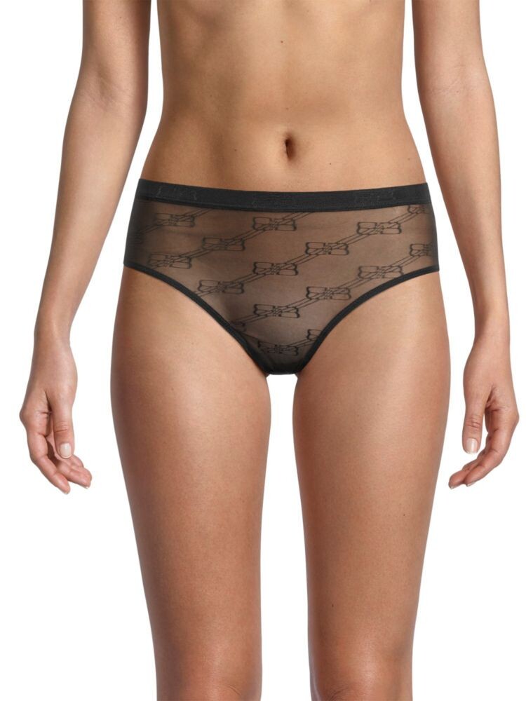 Тюлевые трусы с логотипом Balenciaga, черный
Тюлевые трусы с логотипом Balenciaga, черный