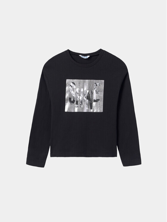 Блуза стандартного кроя Mayoral, черный
Блуза стандартного кроя Mayoral, черный