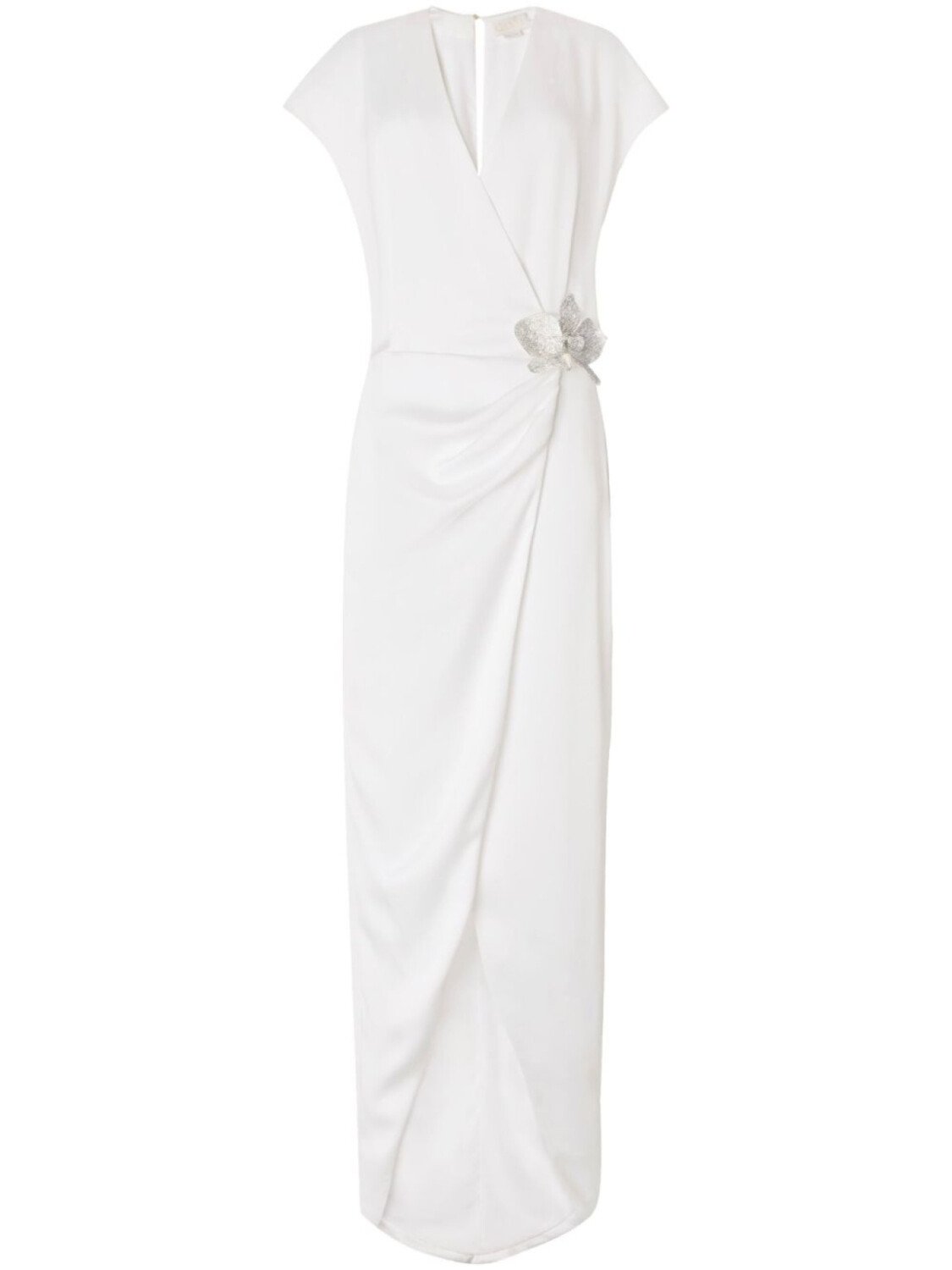 Genny платье макси с брошью, белый
Genny платье макси с брошью, белый