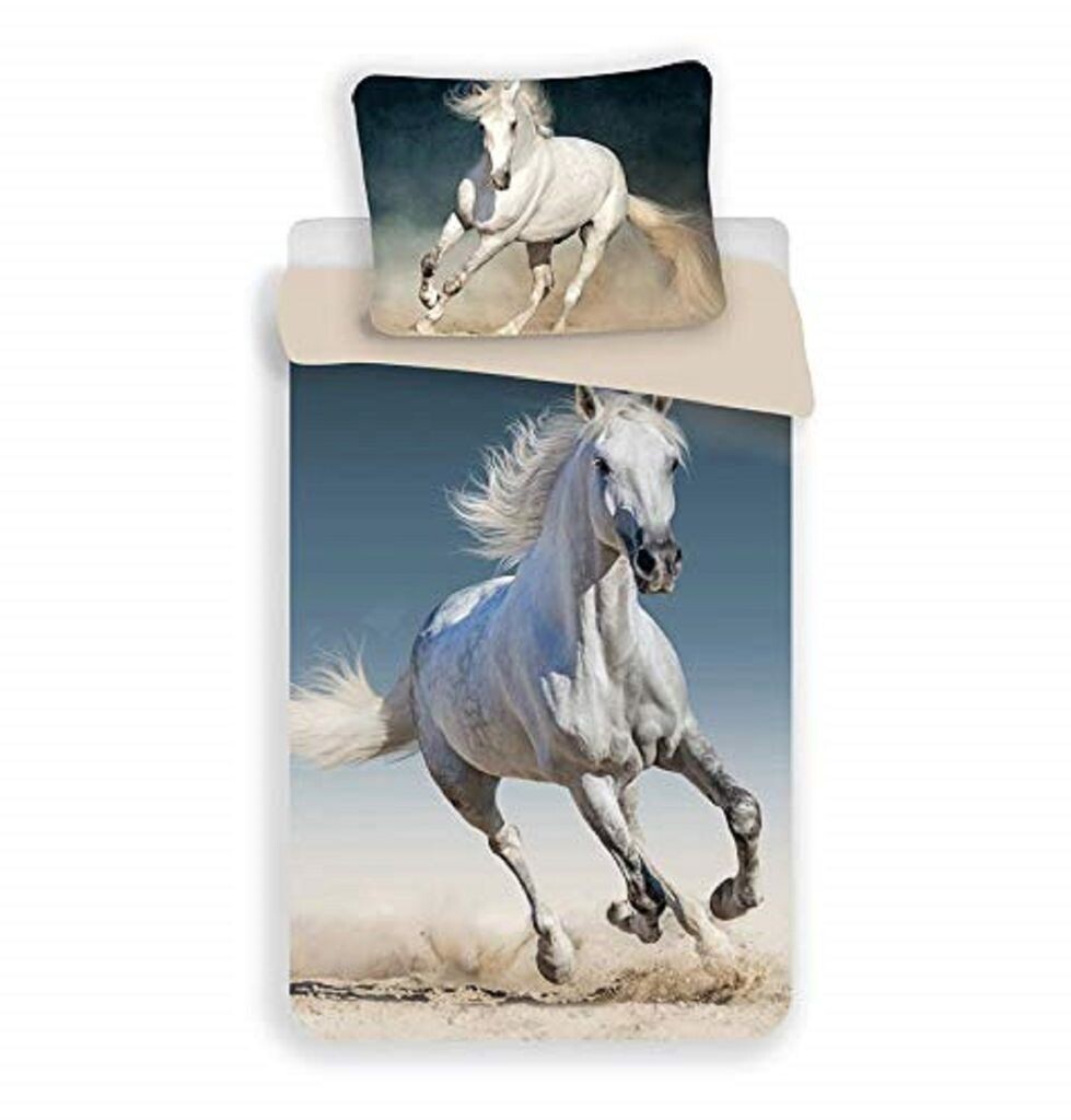 Постельное белье молд с мотивом лошади 70 х 90 см + 140 х 200 см, 100% хлопок Jerry Fabrics
Постельное белье молд с мотивом лошади 70 х 90 см + 140 х 200 см, 100% хлопок Jerry Fabrics