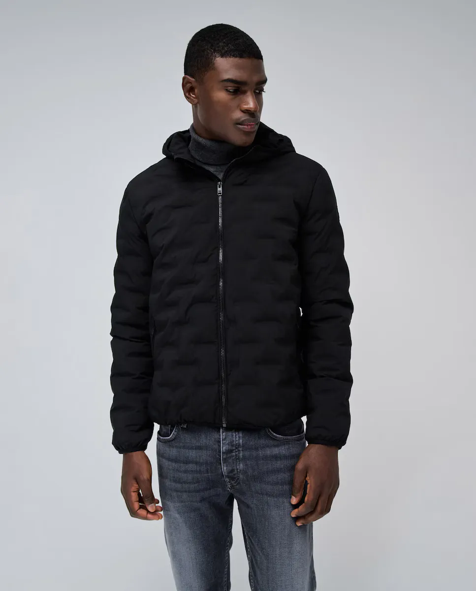 Стеганая мужская куртка с карманами и капюшоном Salsa Jeans, черный
Стеганая мужская куртка с карманами и капюшоном Salsa Jeans, черный