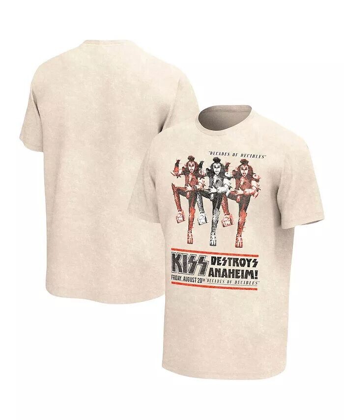 Мужская светло-коричневая футболка KISS KISS Destroys Anaheim стираная футболка с рисунком Philcos, бежевый
Мужская светло-коричневая футболка KISS KISS Destroys Anaheim стираная футболка с рисунком Philcos, бежевый