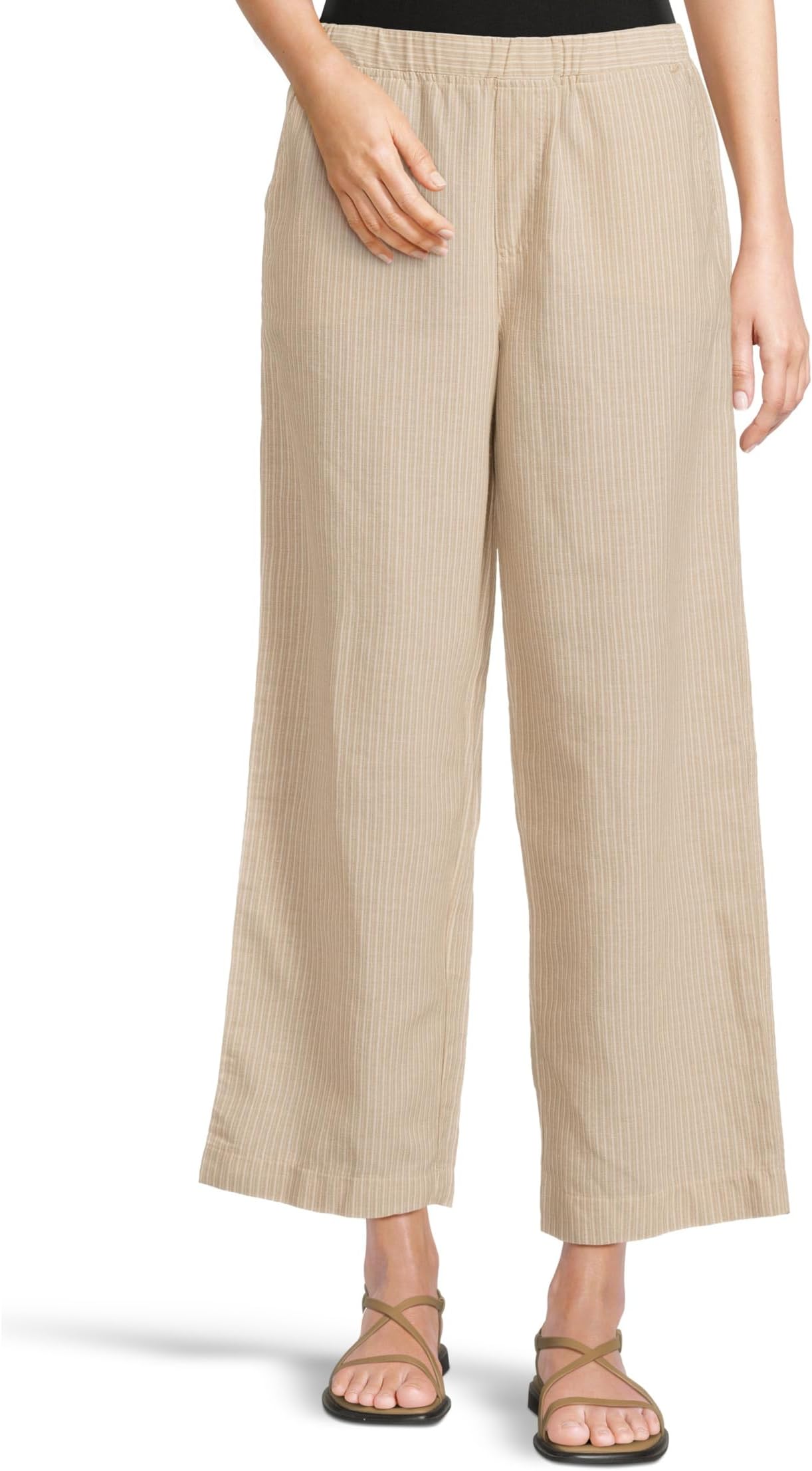 Брюки Mod-o-doc Cropped Wide Leg Pants, Sand Stripe
Брюки Mod-o-doc Cropped Wide Leg Pants, Sand Stripe