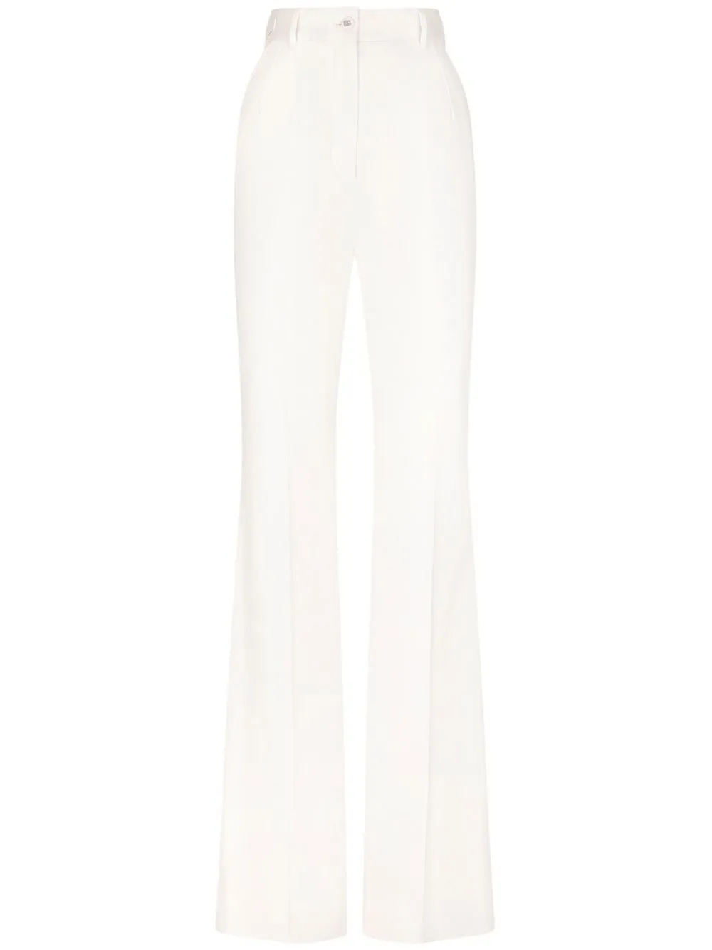 Расклешенные брюки с завышенной талией DOLCE & GABBANA, белый
Расклешенные брюки с завышенной талией DOLCE & GABBANA, белый