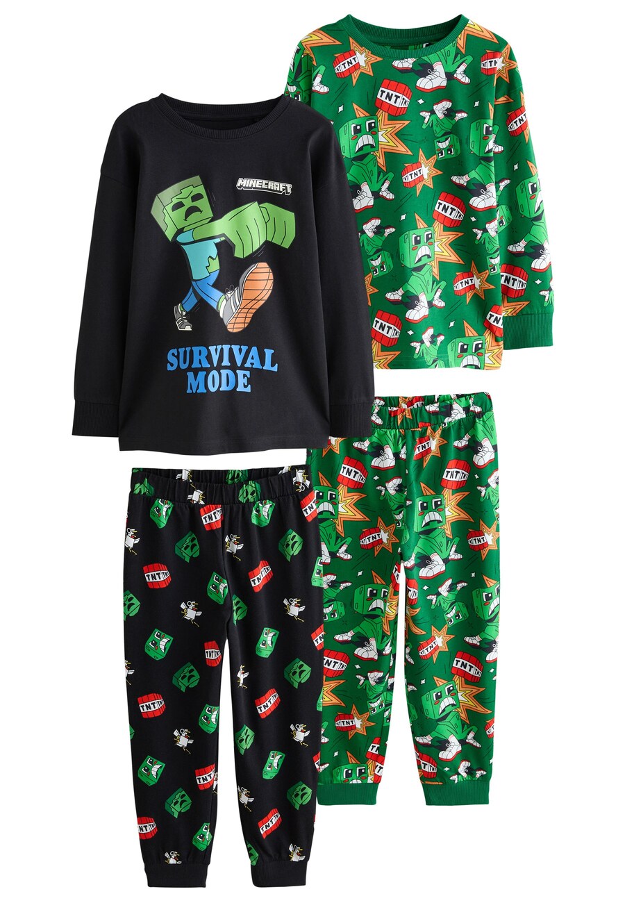 Пижама Next, зеленый/черный
Пижама Next, зеленый/черный