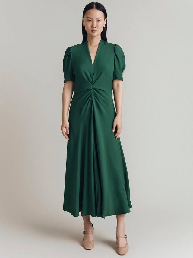 Миди-платье с пышными рукавами капри Ghost, цвет Forest Green
Миди-платье с пышными рукавами капри Ghost, цвет Forest Green