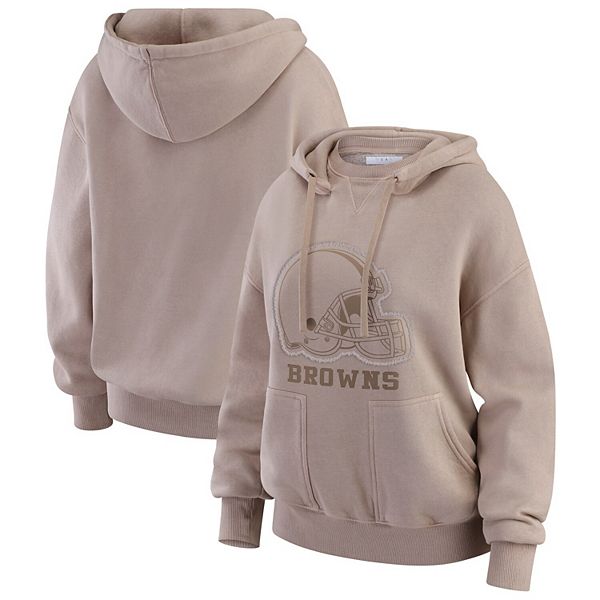 Женский пуловер Cleveland Browns цвета загара Wear By Erin Andrews
Женский пуловер Cleveland Browns цвета загара Wear By Erin Andrews