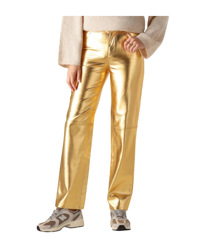 Золотистые широкие брюки Edited, желтый
Золотистые широкие брюки Edited, желтый