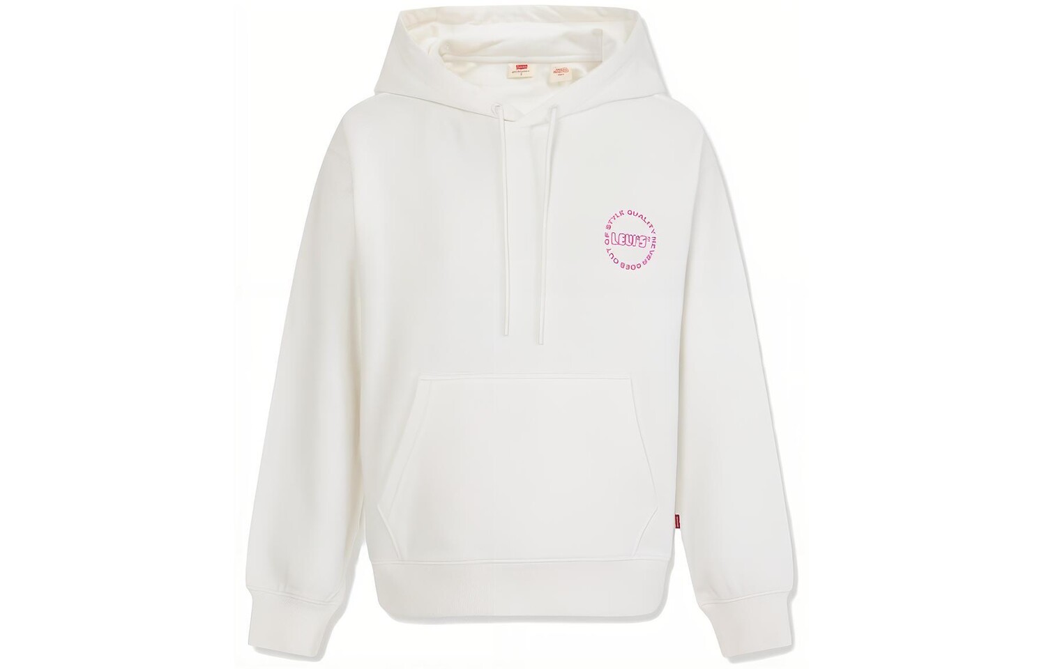 Толстовка женская белая Levi’S 
Толстовка женская белая Levi’S