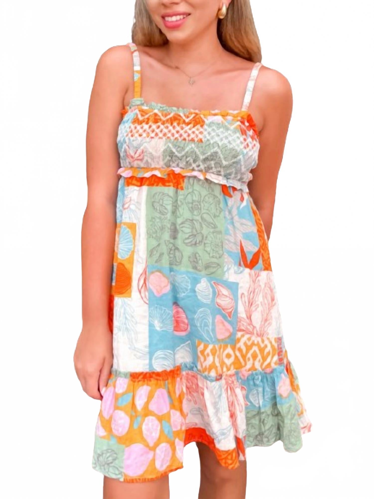 Arienzo мини-платье в белом с разноцветным принтом Illa Illa
Arienzo мини-платье в белом с разноцветным принтом Illa Illa