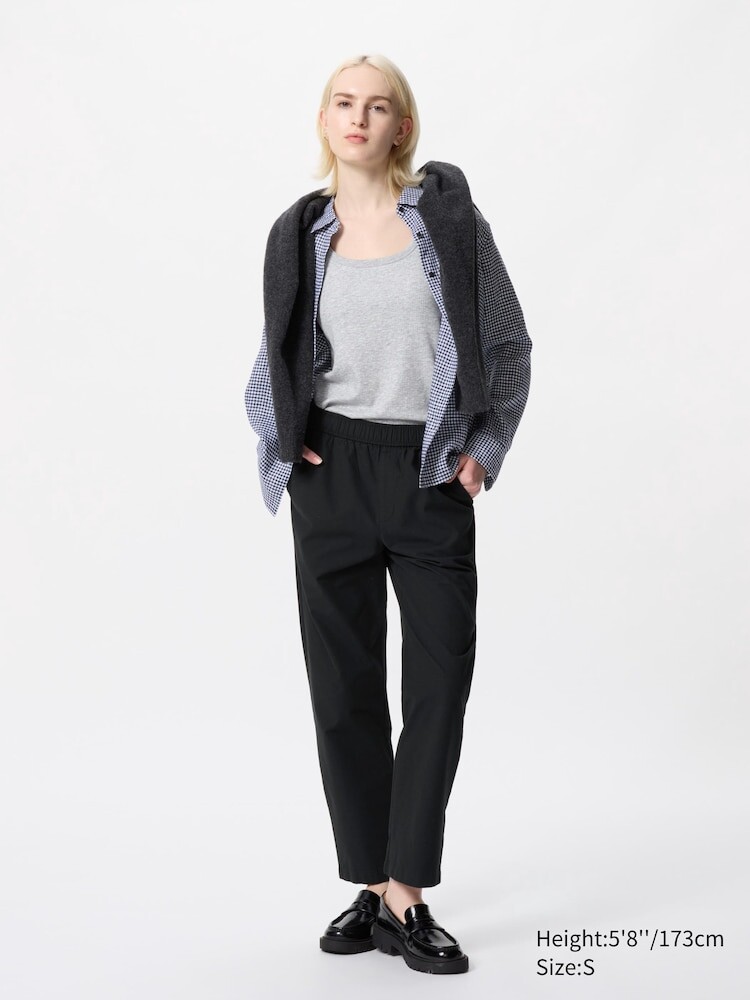 Свободные брюки длиной до щиколотки из хлопка Uniqlo, цвет 09 черный
Свободные брюки длиной до щиколотки из хлопка Uniqlo, цвет 09 черный