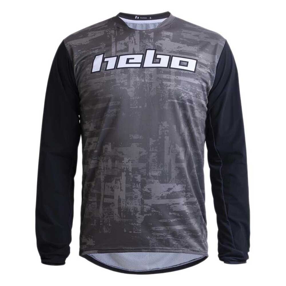 Мотоджерси с длинным рукавом Hebo Yukon, серый 
Мотоджерси с длинным рукавом Hebo Yukon, серый