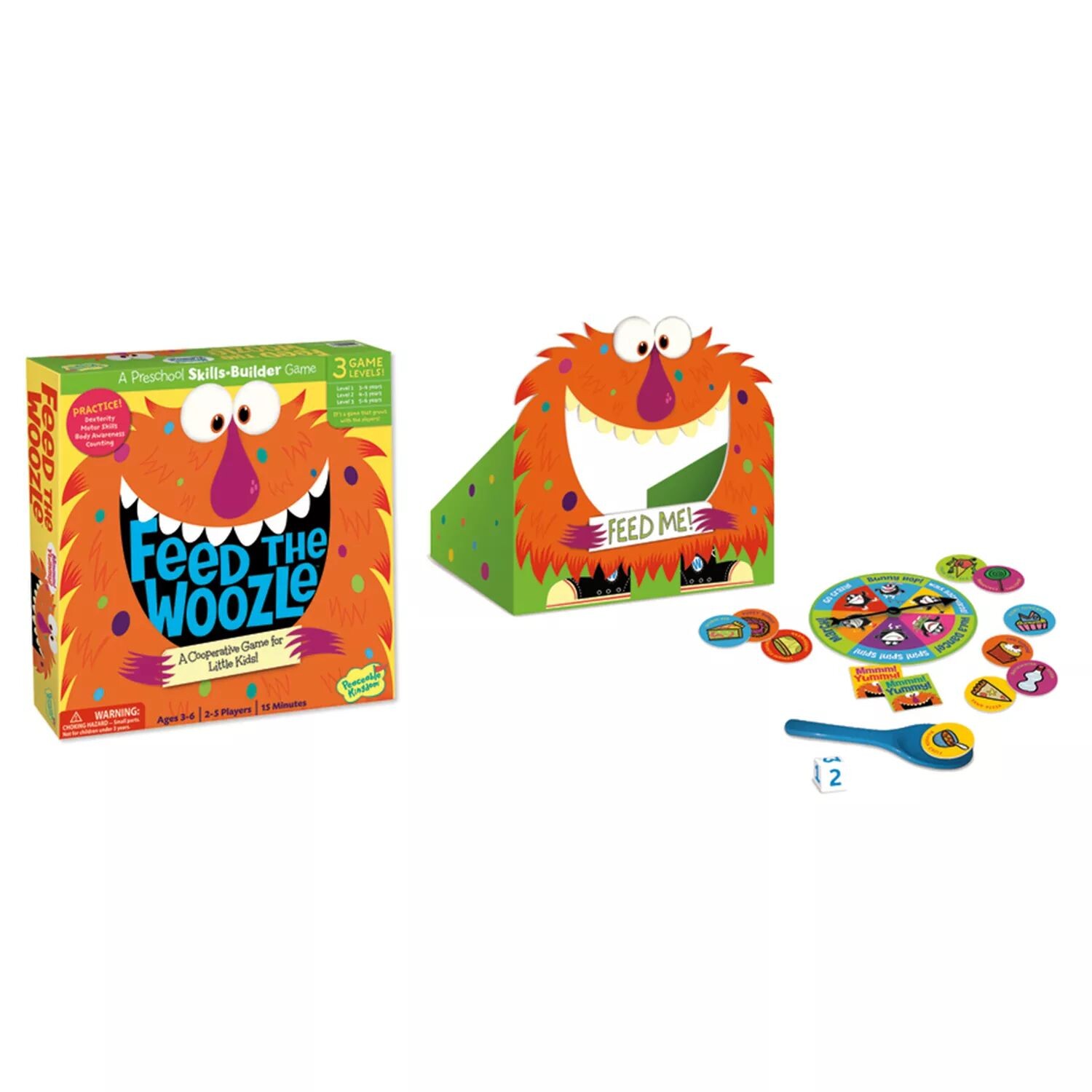 Игра Feed the Woozle от Peaceable Kingdom Peaceable Kingdom
Игра Feed the Woozle от Peaceable Kingdom Peaceable Kingdom