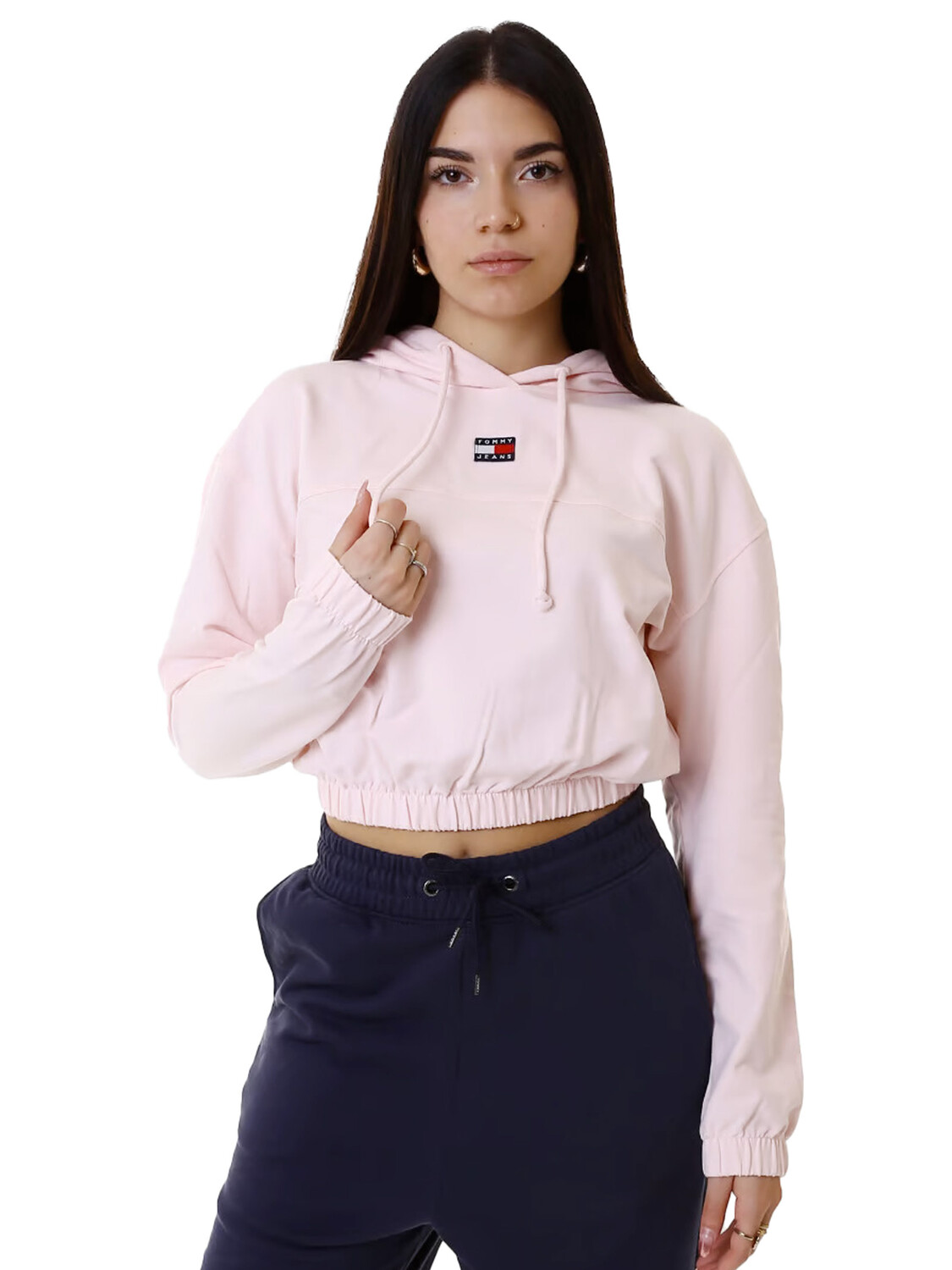 Толстовка jeans felpa cropped con elastico Tommy, розовый
Толстовка jeans felpa cropped con elastico Tommy, розовый