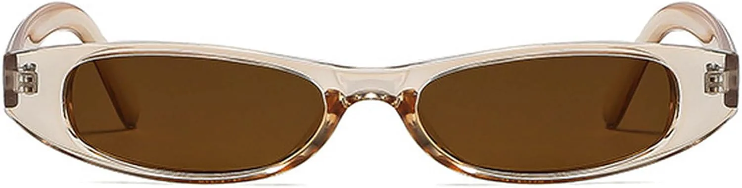 Маленькие прямоугольные солнцезащитные очки для женщин в стиле ретро, очки для вождения, винтажная мода 90-х, узкая оправа, защита от УФ-излучения UV400 mincl, C6
Маленькие прямоугольные солнцезащитные очки для женщин в стиле ретро, очки для вождения, винтажная мода 90-х, узкая оправа, защита от УФ-излучения UV400 mincl, C6