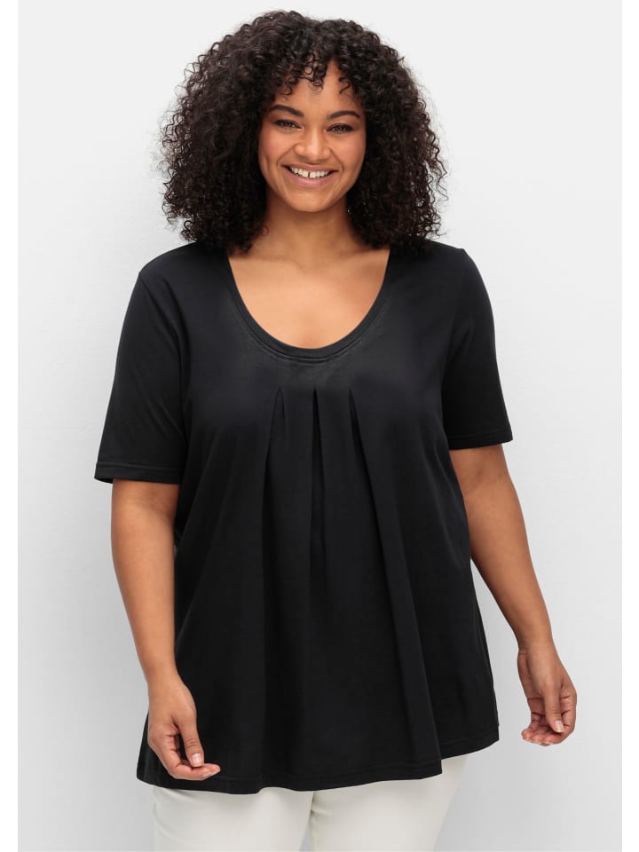 Футболка sheego, черный
Футболка sheego, черный