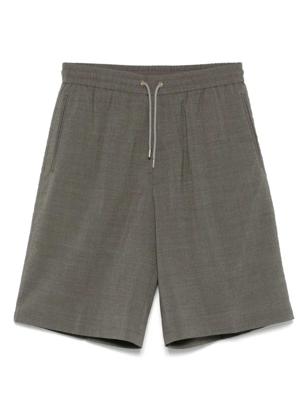 Прямые брюки-шорты из сирсакера Paul Smith, серый
Прямые брюки-шорты из сирсакера Paul Smith, серый