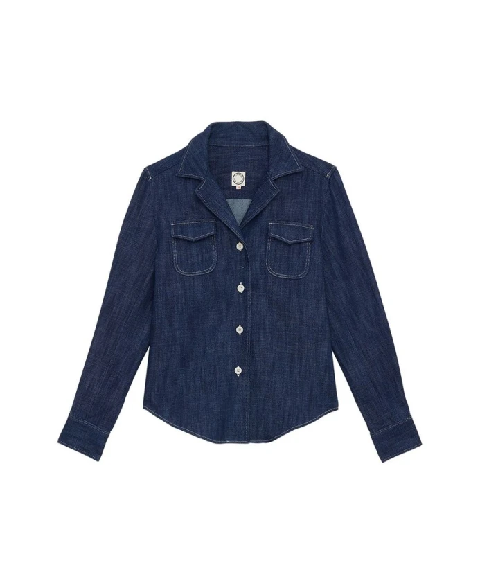 Рубашка Ines De La Fressange Paris, синий
Рубашка Ines De La Fressange Paris, синий