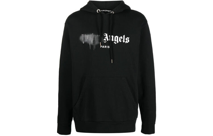 Толстовка с напыленным логотипом Paris Palm Angels, черный
Толстовка с напыленным логотипом Paris Palm Angels, черный