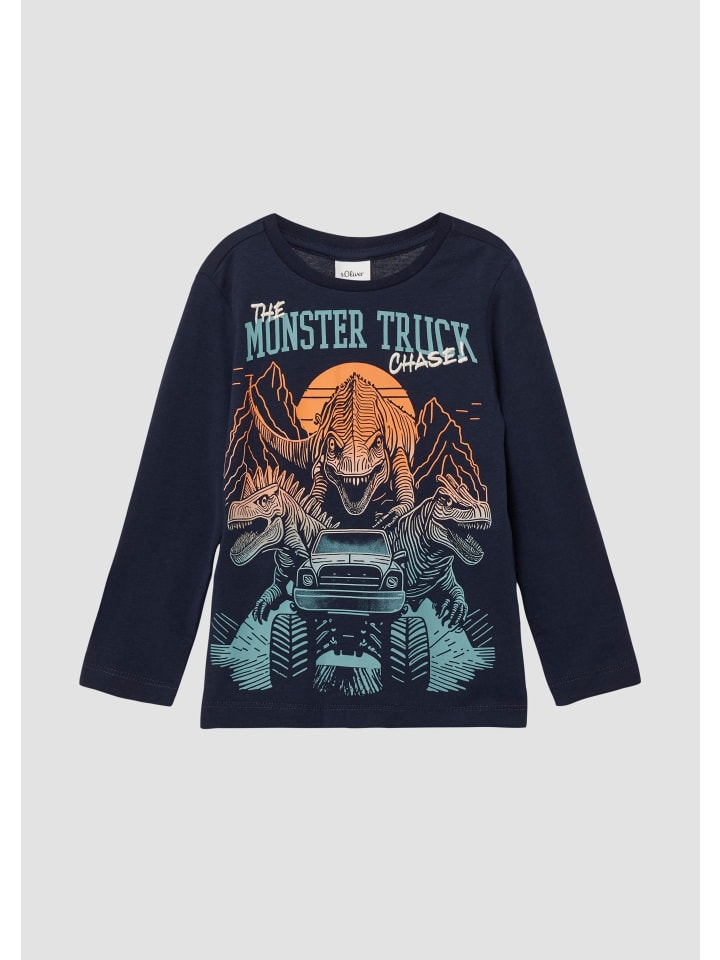 Футболка s.Oliver, синий 
Футболка s.Oliver, синий