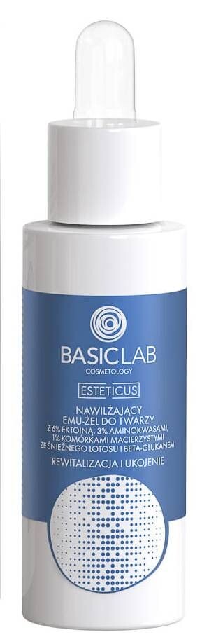 Сыворотка для лица BasicLab Esteticus 6% Ektoiny i Komórki Macierzyste z Lotosu, 30 мл
Сыворотка для лица BasicLab Esteticus 6% Ektoiny i Komórki Macierzyste z Lotosu, 30 мл