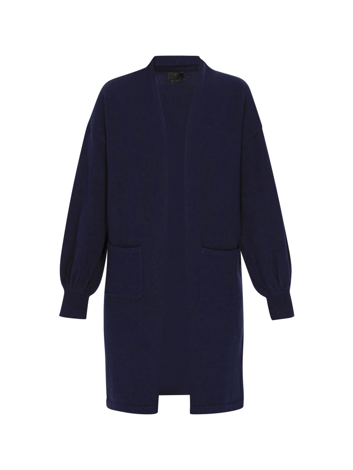 Женский кардиган темно-синего цвета DreiMaster
Женский кардиган темно-синего цвета DreiMaster