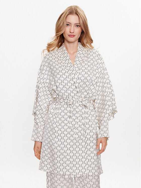 Халат стандартной посадки Karl Lagerfeld, белый
Халат стандартной посадки Karl Lagerfeld, белый