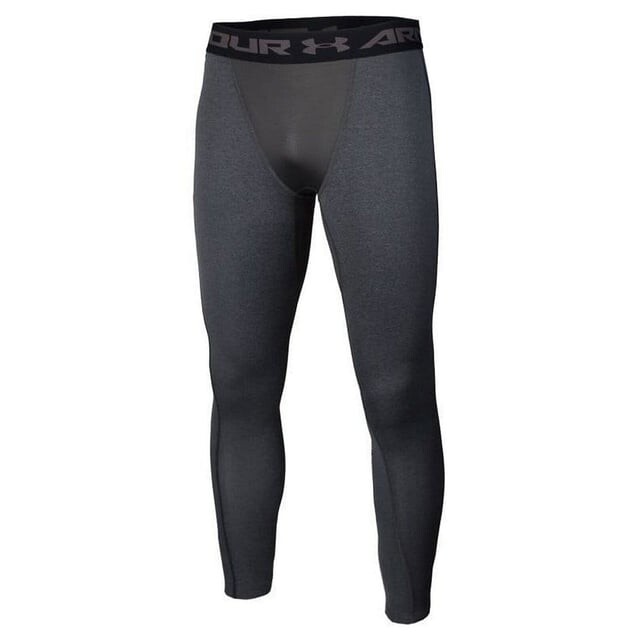 Серые мужские компрессионные леггинсы Coldgear с эластичной талией 1265649 090 Under Armour, серый 
Серые мужские компрессионные леггинсы Coldgear с эластичной талией 1265649 090 Under Armour, серый