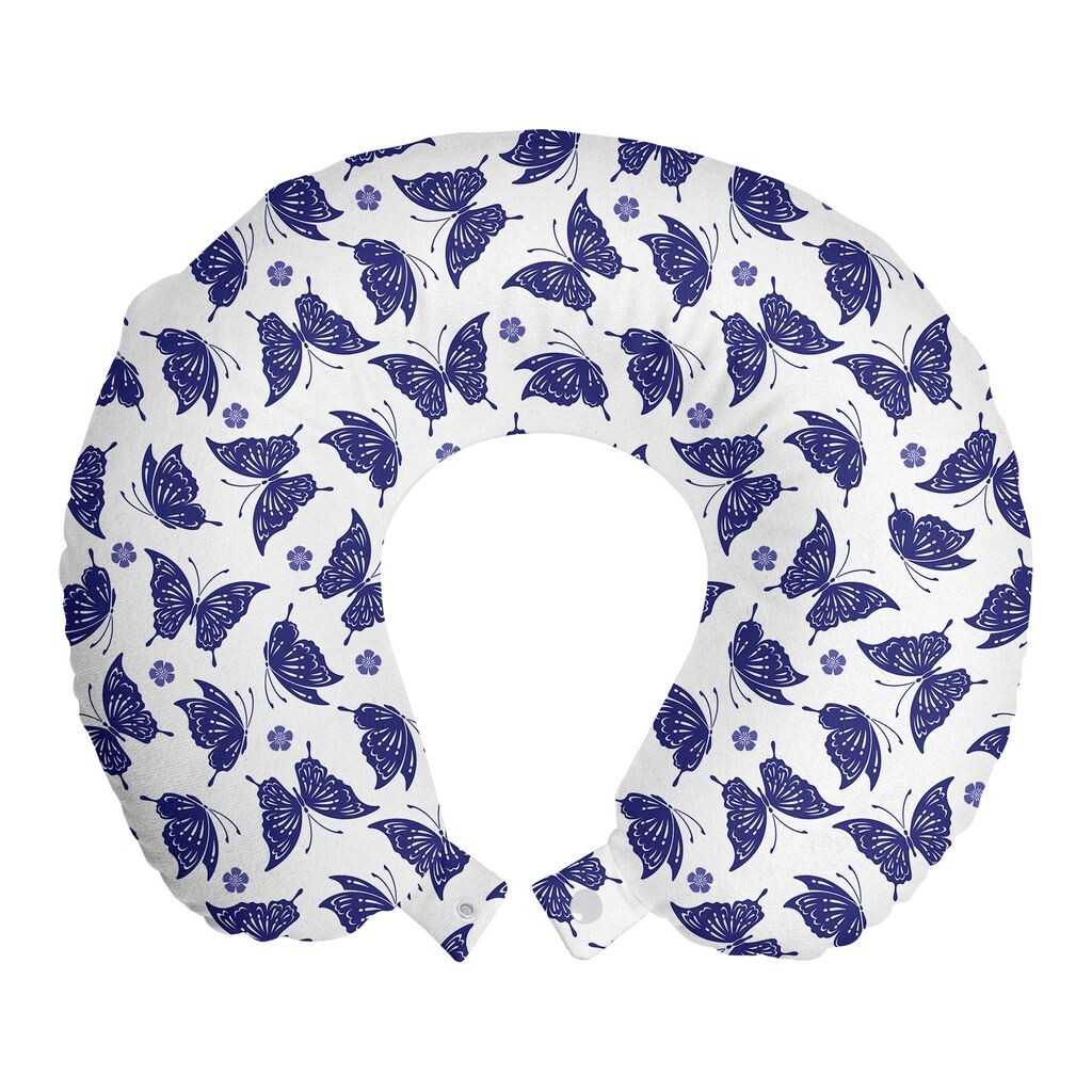 Подушка для путешествий ABAKUHAUS Butterfly Travel Pillow, Designing Mariposa Floral, пенопластовые дорожные принадлежности для самолета и автомобиля, 30x30 см, потолок синий индиго
Подушка для путешествий ABAKUHAUS Butterfly Travel Pillow, Designing Mariposa Floral, пенопластовые дорожные принадлежности для самолета и автомобиля, 30x30 см, потолок синий индиго