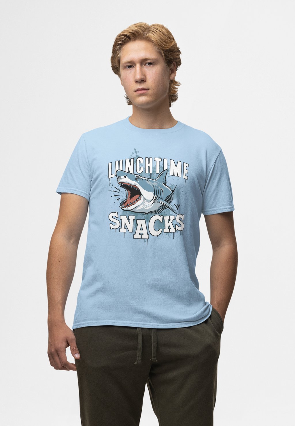Футболка с принтом LUNCHTIME SNACKS Henry Tiger, светло-голубой
Футболка с принтом LUNCHTIME SNACKS Henry Tiger, светло-голубой