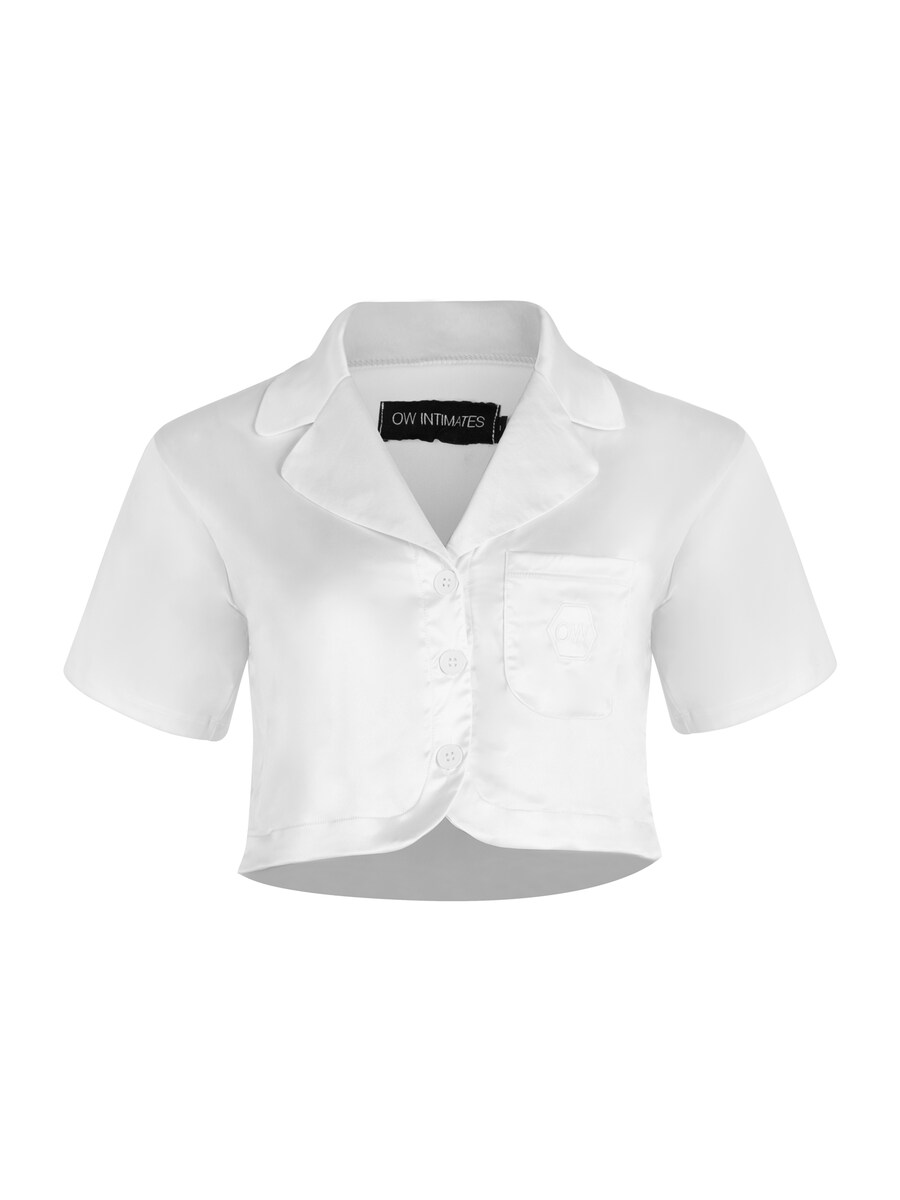 Пижамная рубашка OW Collection, белый
Пижамная рубашка OW Collection, белый