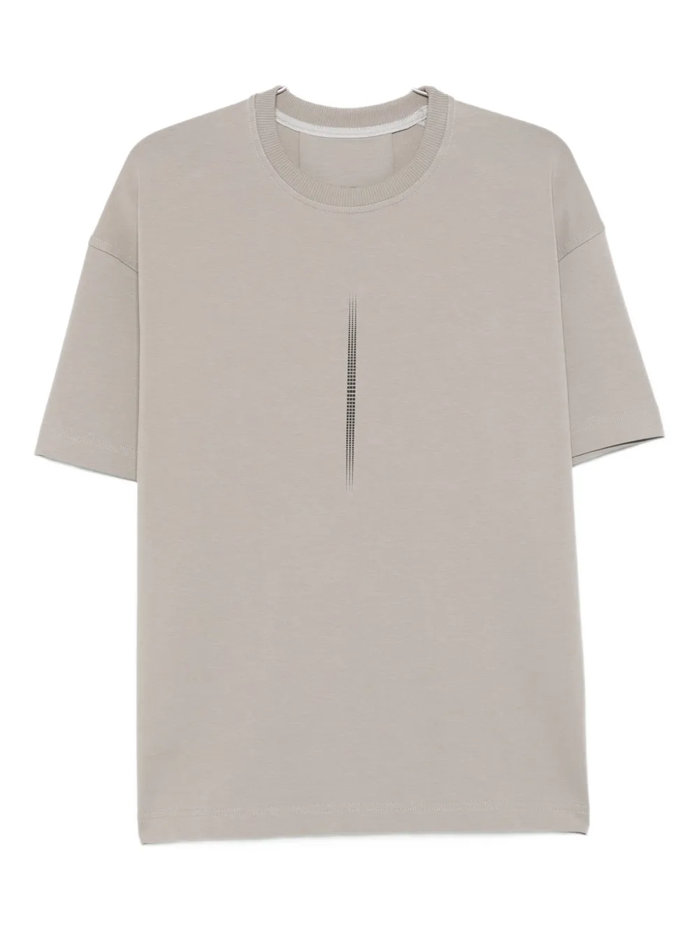 Футболка с линейным принтом HAMZA, серый 
Футболка с линейным принтом HAMZA, серый