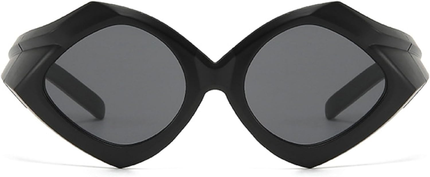 Солнцезащитные очки в стиле Y2K с крупными ромбами, женские и мужские, роскошные винтажные солнцезащитные очки, популярные панк-очки в большой оправе, N45 mincl, Black
Солнцезащитные очки в стиле Y2K с крупными ромбами, женские и мужские, роскошные винтажные солнцезащитные очки, популярные панк-очки в большой оправе, N45 mincl, Black