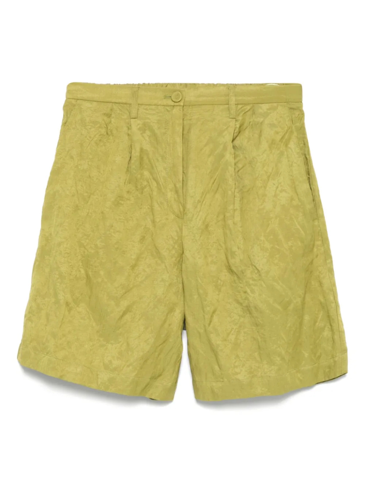 Шорты с жатым эффектом Forte Forte, зеленый 
Шорты с жатым эффектом Forte Forte, зеленый