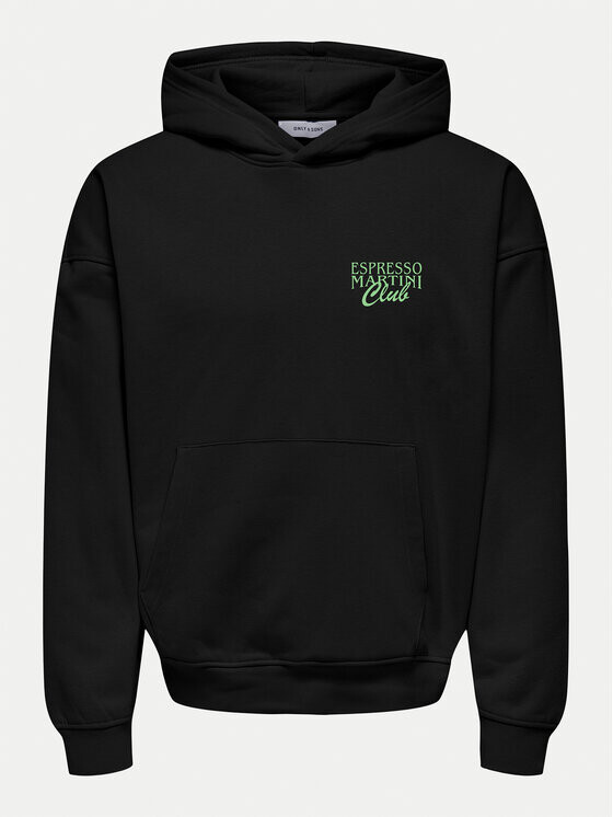 Толстовка оверсайз Only & Sons, черный
Толстовка оверсайз Only & Sons, черный