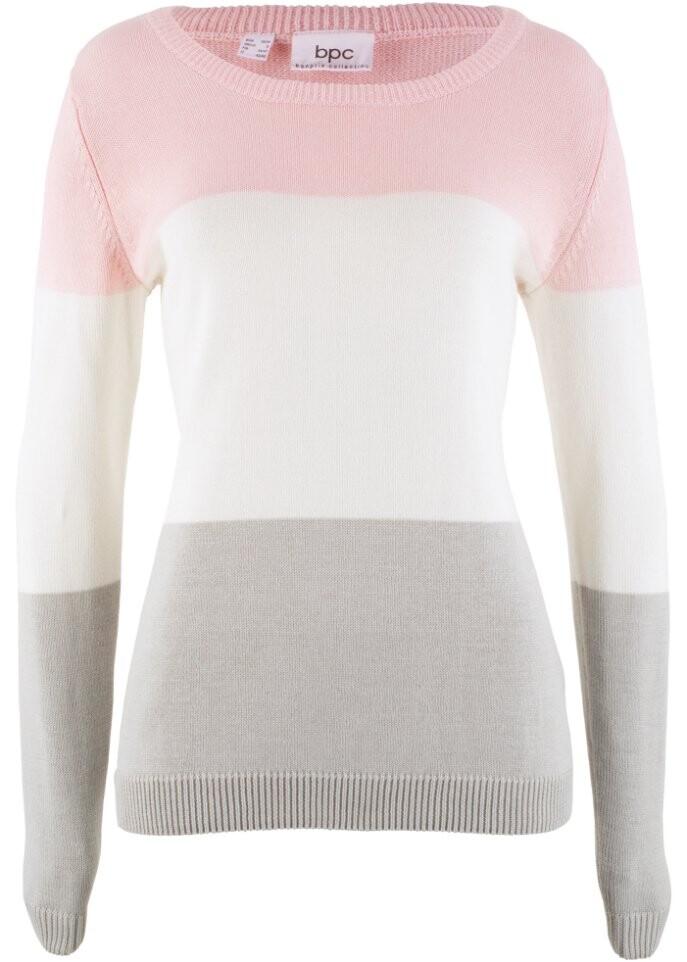 Свитер в стиле колор-блок Bpc Bonprix Collection, розовый
Свитер в стиле колор-блок Bpc Bonprix Collection, розовый