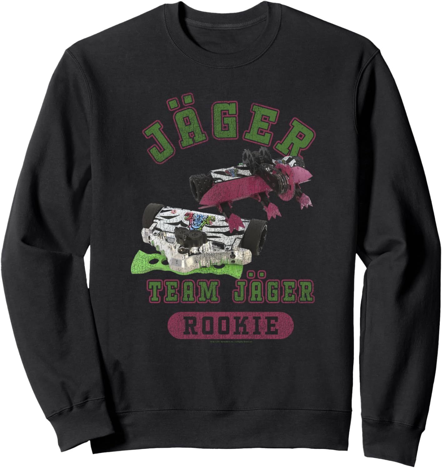 Толстовка с постером BattleBots Hunter Team Hunter Rookie Collegiate, черный
Толстовка с постером BattleBots Hunter Team Hunter Rookie Collegiate, черный