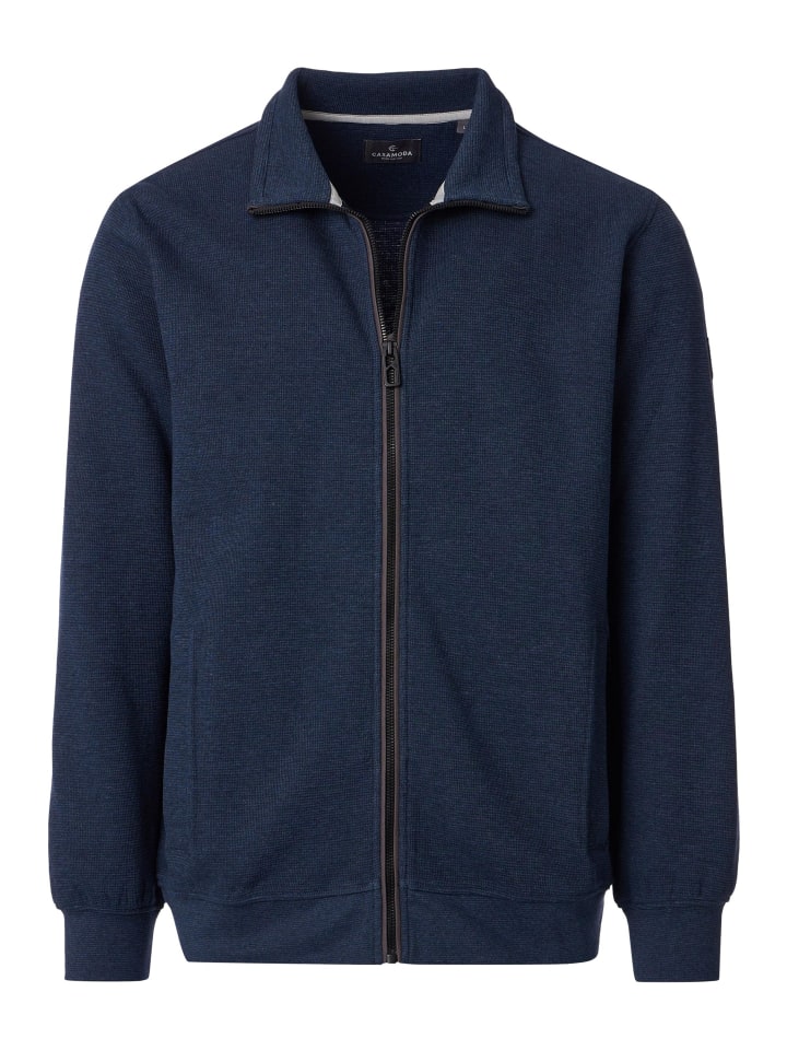 Casa moda Простая куртка-толстовка темно-синего цвета
Casa moda Простая куртка-толстовка темно-синего цвета