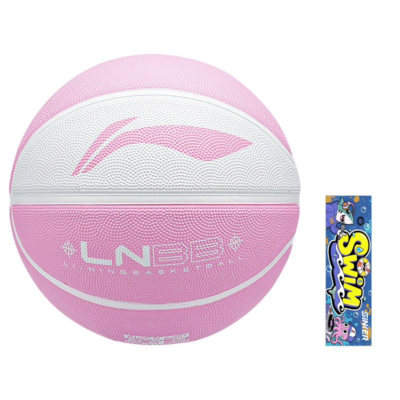 LINING Резиновый баскетбольный мяч white pink размер 5, размер 6, размер 7 тренировочный соревновательный unisex china
LINING Резиновый баскетбольный мяч white pink размер 5, размер 6, размер 7 тренировочный соревновательный unisex china
