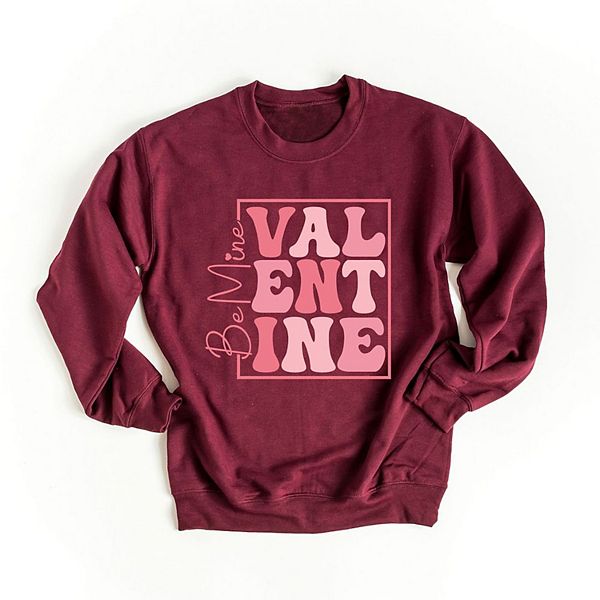 Толстовка с надписью «Будь моей, валентинка» Simply Sage Market, Maroon
Толстовка с надписью «Будь моей, валентинка» Simply Sage Market, Maroon