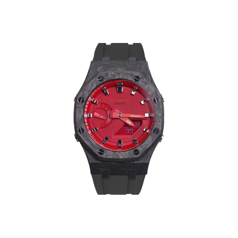 CASIO Часы Unisex Liquid Crystal/Analog Dual Display Series 44mm Red Watch
CASIO Часы Unisex Liquid Crystal/Analog Dual Display Series 44mm Red Watch